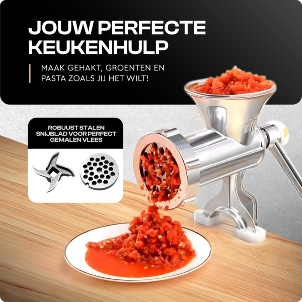 gehaktmolen, vleesmolen, worstenvuller, worstenmaker,