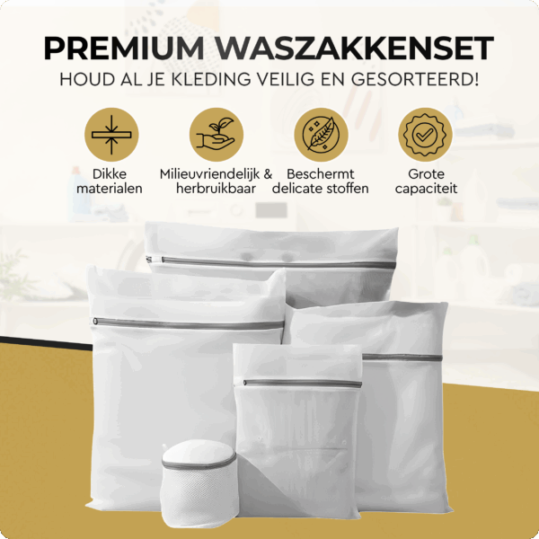 wasnetten, waszakken, wasnetten set,